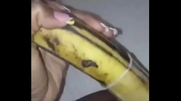 Heiße Vagina gegen Bananen-Elengiwarme Filme