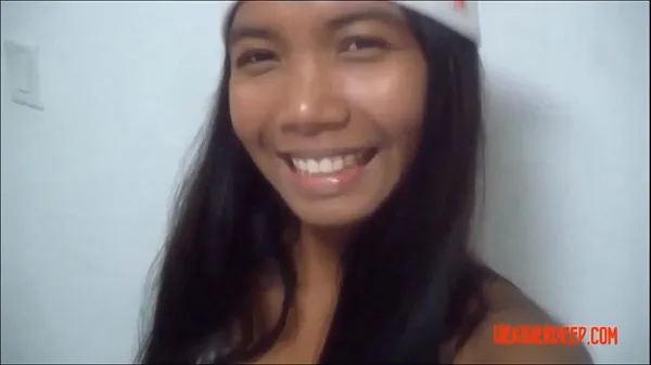 Hot HD Christmas xmas porno deepthroat throatpie video from Thai teen Heather Deep warm Movies