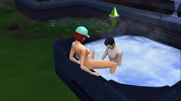 Hot TS4 eating the neighbor as much as the woman d warm Movies