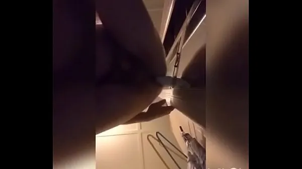 getting fucked from behind using cupboard door and a big dildo Film hangat yang hangat