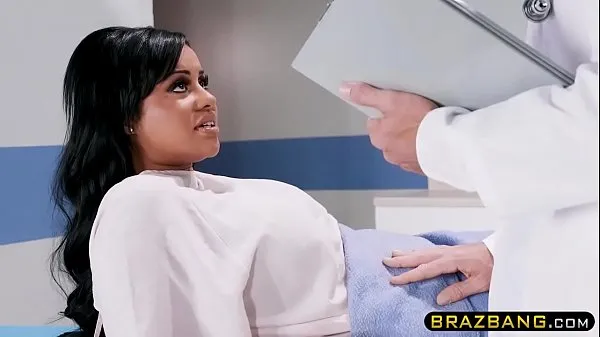 Hotte Doctor cures huge tits latina patient who could not orgasm varme film