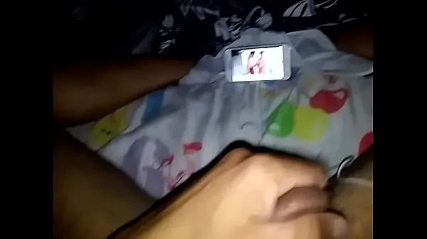 Hot Fuckng guy, watching porn. Jerking off warm Movies