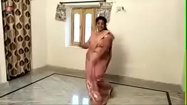 热Telugu lanja dance with sexy body温暖的电影