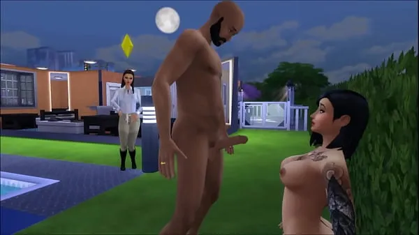 ホットな Sims 4 oral cumshot 温かい映画