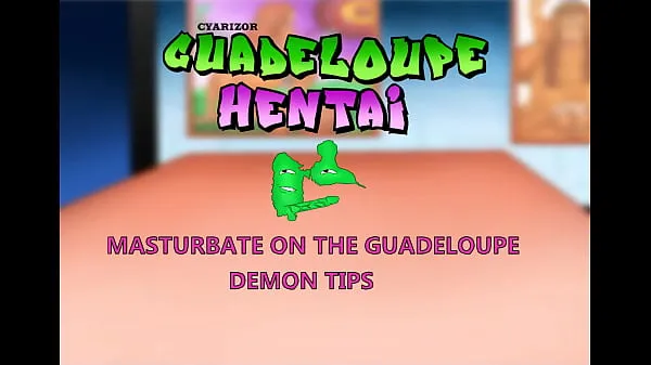 Guadeloupe Hentai masturbate on the gwada demon tips Films chauds