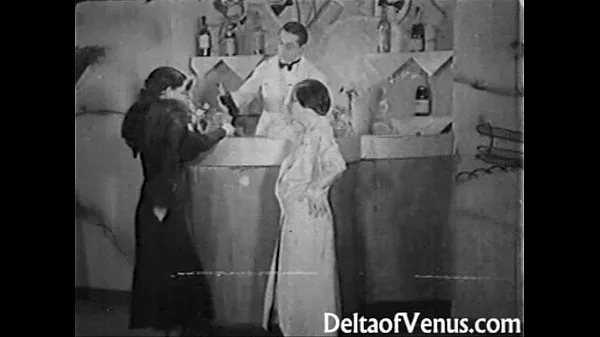 Hot Authentic Vintage Porn 1930s - FFM Threesome warm Movies