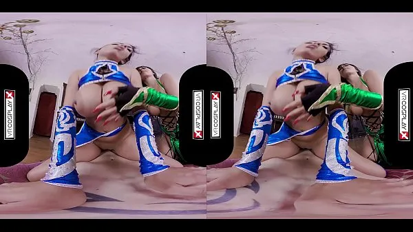 गर्म VR Cosplay X Threesome With Jade And Kitana VR Porn गर्म फिल्में