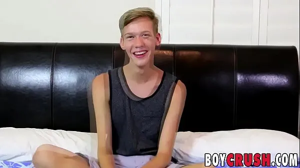 Hot Nasty twink Tyler tells us what he likes doing while fucking warm Movies