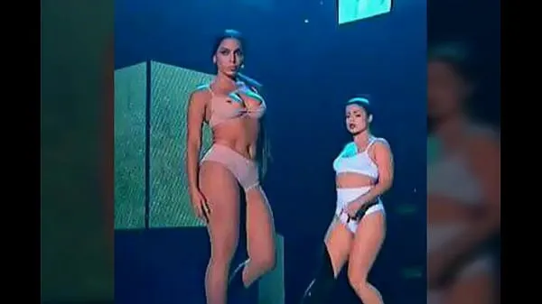 Hete Anitta paying multishow prize breast warme films