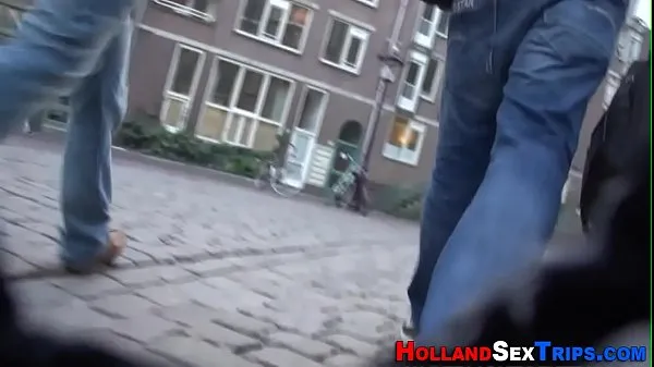 Hotte Dutch hooker gets cumshot varme film