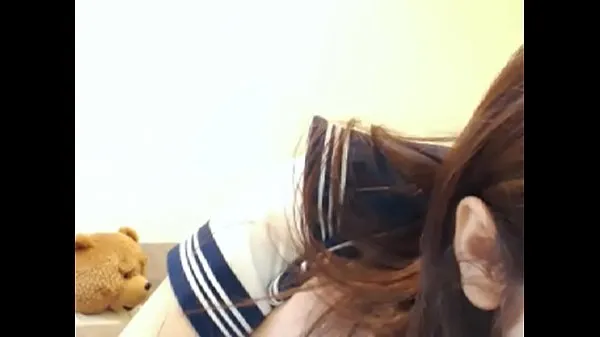 Japanese h. Sailor Cosplay Webcam Film hangat yang hangat