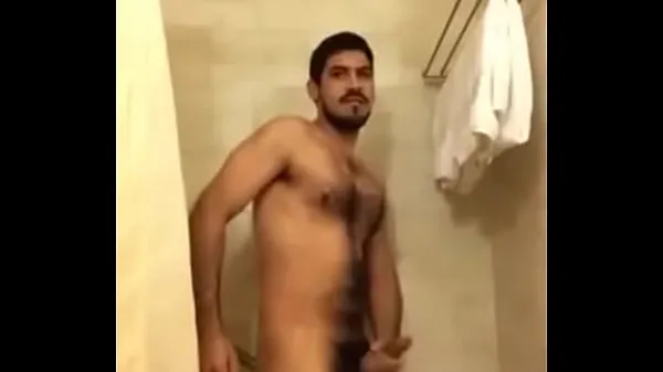 Vroči jacking off in the bathroom topli filmi