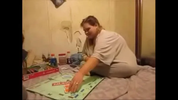뜨거운 Fat Bitch Loses Monopoly Game and Gets Breeded as a result 따뜻한 영화