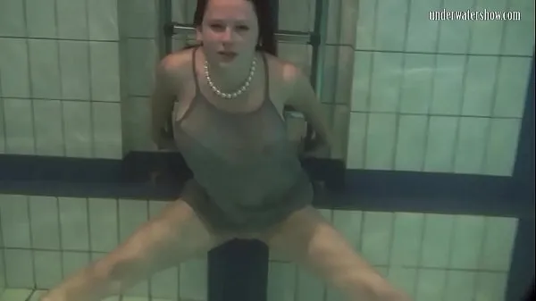 Hotte Katya Okuneva bouncing tits in a dress varme film