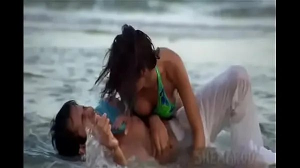 Hot Mallika Sherawat s boobs press and kisssssss by Em warm Movies