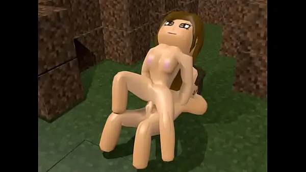 Hot Minecraft round 3D animation warm Movies