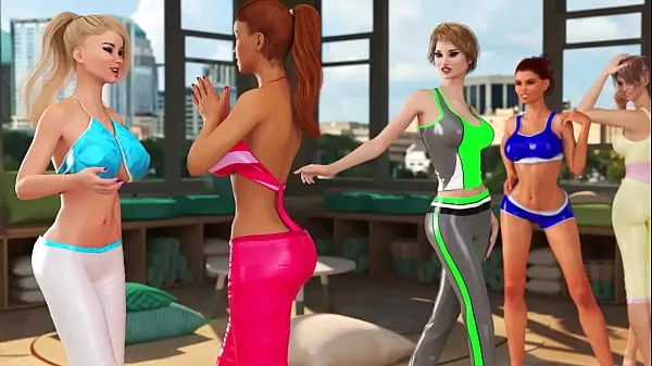 Quente Vídeo Trailer Futa Fuck Girl Yoga 3DX Filmes quentes