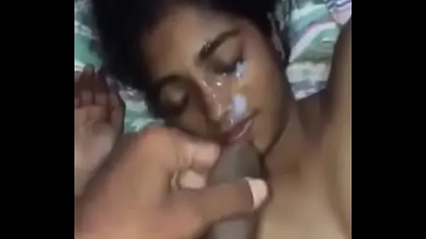 Hot Desi teen step sis cumshot on face by warm Movies