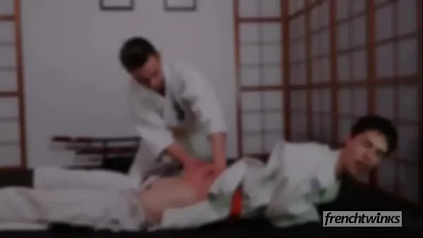 Hot Two young judokas Enzo Lemercier & Timy Detours fucking on the tatami warm Movies