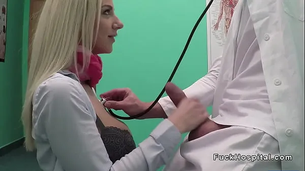 Καυτές Busty blonde wanks doctors big cock ζεστές ταινίες