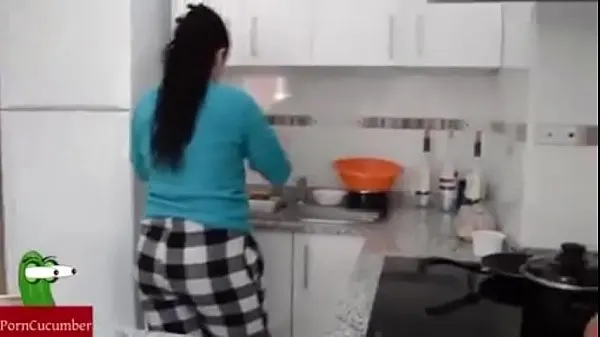 Hot Hot Wife Fuck Hard by Husband- Latest Kitchen Sex warm Movies