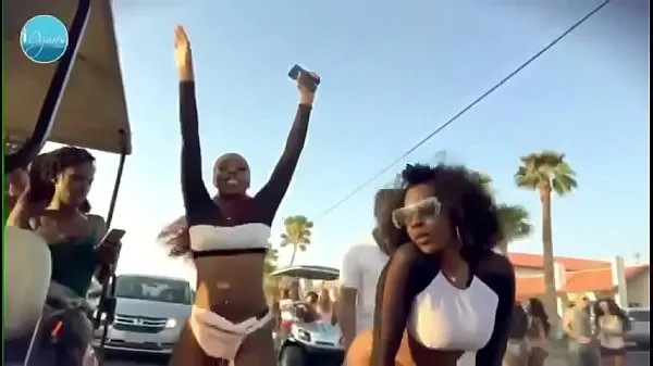 SPRINGBREAK in South Padre Island w/the Most Exotic Black Girls Twerk Ass Krew Filem hangat panas