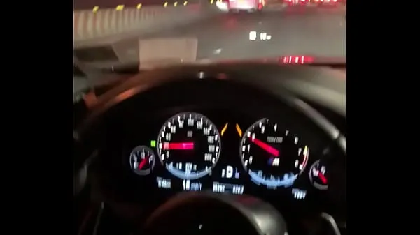 NYC Road Head in a BMW M5 Filem hangat panas