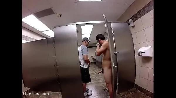 Public restroom sex show-ADX Filem hangat panas