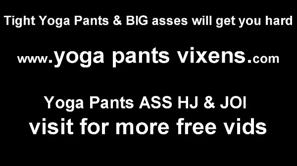 These yoga pants rub my pussy just right Film hangat yang hangat