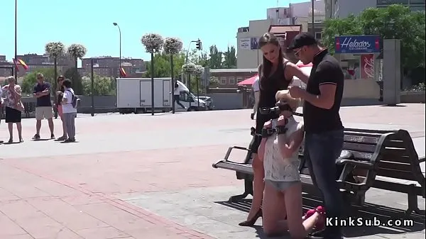 Populárne Blonde throat and pussy fucked in public horúce filmy
