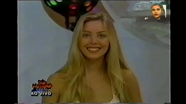 Hotte Luciana Pereira at Bathtub do Gugu - Domingo Legal (1997 varme filmer