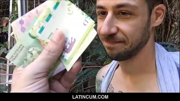 Nóng Latino Spanish Twink Approached For Sex With Stranger For Cash Phim ấm áp