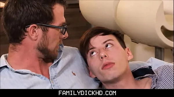 Hot Stepdad Helps Twink Stepson Feel Better After He Has A Bad Day - Alex Killian warm Movies