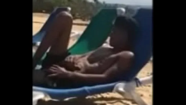 Menő 19yo caught flashing on public beach meleg filmek