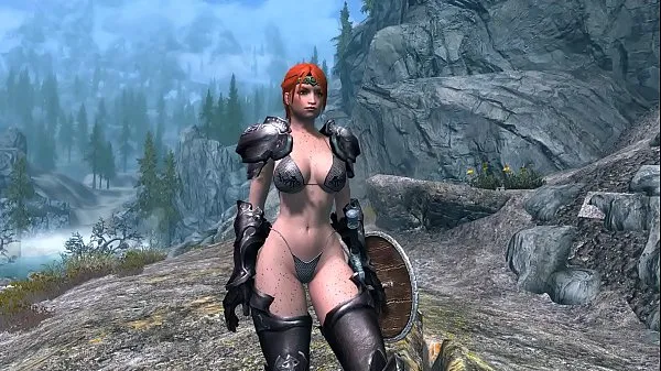 Hot Skyrim Bailey defeated by bandits warm Movies