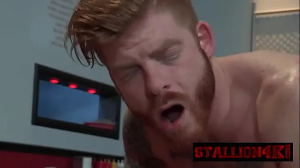 Hot Glorious gay ginger gives his ass to a big stud warm Movies