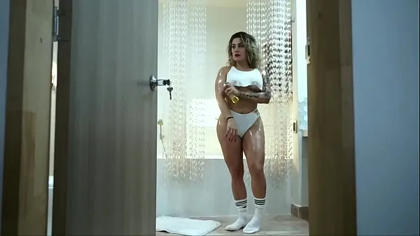 Hot Sexy latin perfect girl having a nasty shower warm Movies