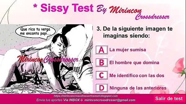 أفلام ساخنة Sissy Test" by Mi Rincón Crossdresser دافئة