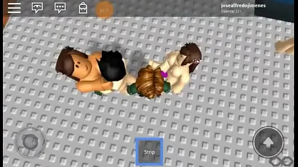 Nóng Whore Discovers the World of Sex On Roblox Phim ấm áp
