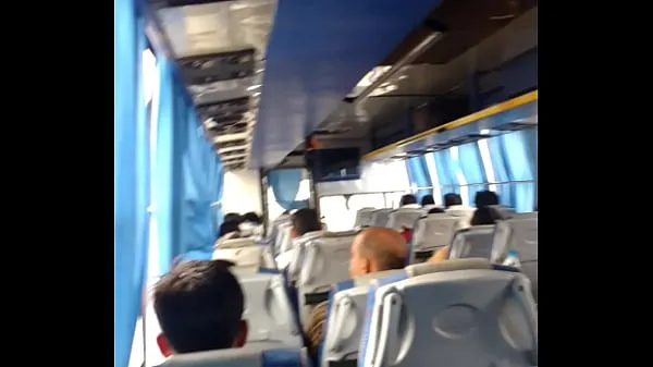 Hot indian horny boy dare to do masturbation in bus first time dare warm Movies
