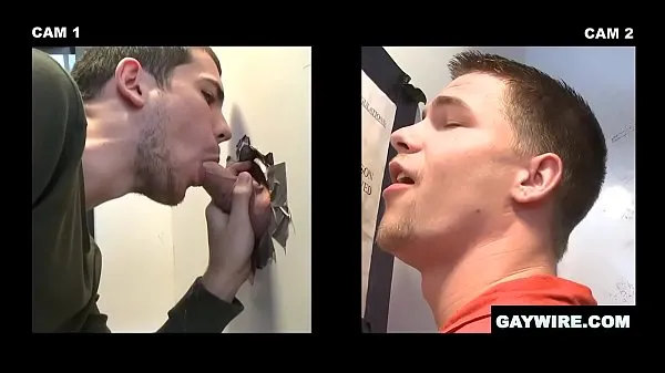 Hot GAYWIRE - Blake Savage Bravely Sticks His Big Dick Inside Of A Dirty Glory Hole warm Movies