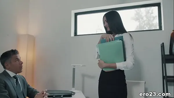 热Hot secretary and her big cocked boss - Eliza Ibarra and Mick Blue温暖的电影