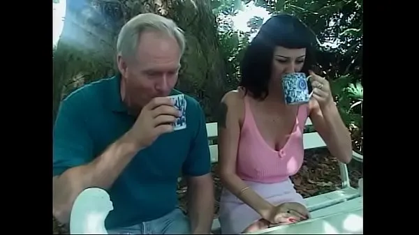 Hot Brunette brittish housewife Violet Storm accepted an invitation from famous cunt chaser to d. cup of tea at 5 P.M. at his backyard warm Movies