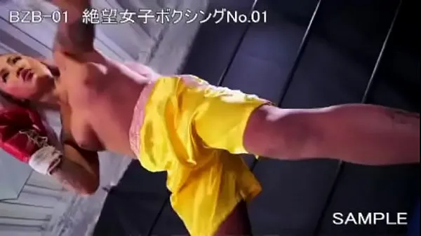 Hot Yuni DESTROYS skinny female boxing opponent - BZB01 Japan Sample warm Movies