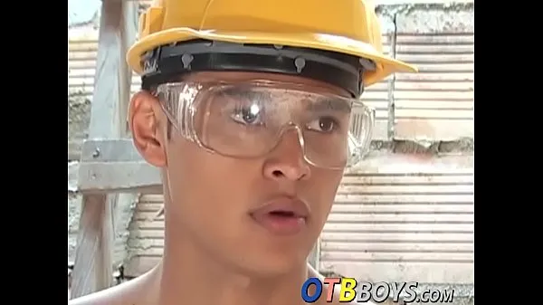Hot Hung latino twinks have anal sex in construction site warm Movies