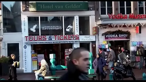 Hot Sexy dude takes a trip and visites the amsterdam prostitutes warm Movies