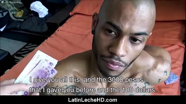 Hotte Amateur Black Latino Straight Guy Looking For Cash Gets Paid To Fuck Gay Stranger POV varme film