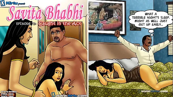 گرم Savita Bhabhi Episode 73 - Caught in the Act گرم فلمیں