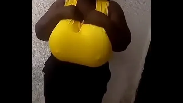 Hot Huge breasted African girl dancing warm Movies