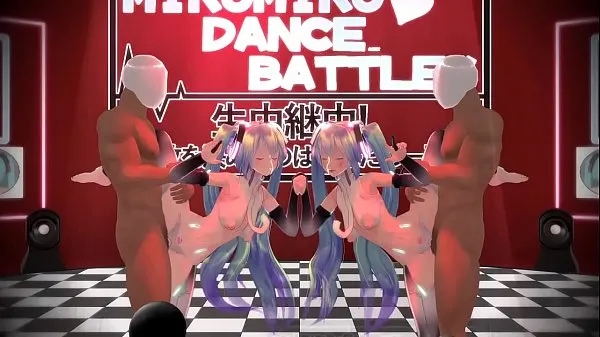 Hot Hatsunes Mikus In Dance Battle With Hardcore Sex warm Movies
